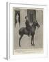 Alphonso Xiii, King of Spain, on His Favourite Pony-null-Framed Giclee Print