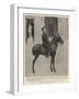 Alphonso Xiii, King of Spain, on His Favourite Pony-null-Framed Giclee Print