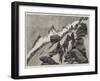 Alpine Accidents, Emil Rey's Last Journey from the Dent Du Geant-null-Framed Giclee Print