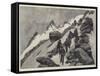 Alpine Accidents, Emil Rey's Last Journey from the Dent Du Geant-null-Framed Stretched Canvas