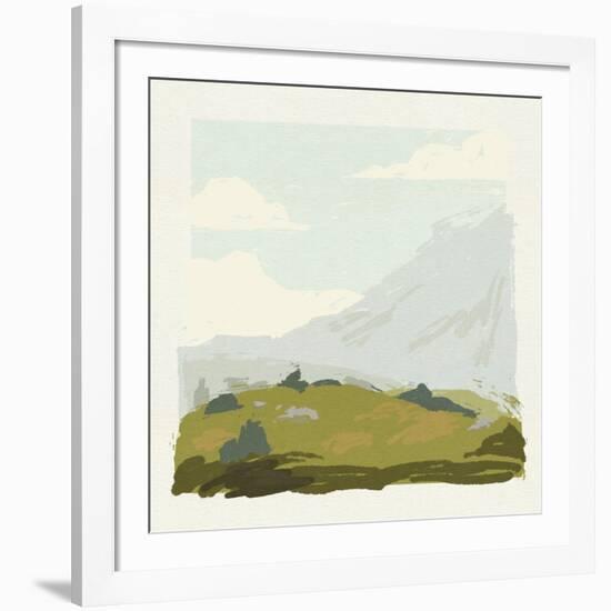 Alpine Ascent IV-Jacob Green-Framed Art Print