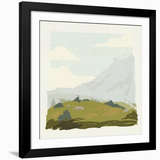 Alpine Ascent IV-Jacob Green-Framed Art Print