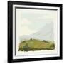 Alpine Ascent IV-Jacob Green-Framed Art Print