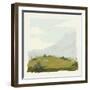 Alpine Ascent IV-Jacob Green-Framed Art Print