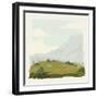 Alpine Ascent IV-Jacob Green-Framed Art Print