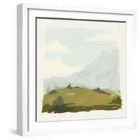 Alpine Ascent IV-Jacob Green-Framed Art Print