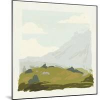 Alpine Ascent IV-Jacob Green-Mounted Art Print