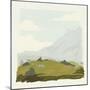 Alpine Ascent IV-Jacob Green-Mounted Art Print