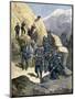 Alpine Chasseurs, 1891-F Meaulle-Mounted Premium Giclee Print