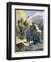 Alpine Chasseurs, 1891-F Meaulle-Framed Giclee Print