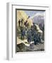 Alpine Chasseurs, 1891-F Meaulle-Framed Giclee Print