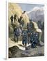 Alpine Chasseurs, 1891-F Meaulle-Framed Giclee Print