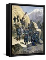Alpine Chasseurs, 1891-F Meaulle-Framed Stretched Canvas