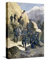 Alpine Chasseurs, 1891-F Meaulle-Stretched Canvas