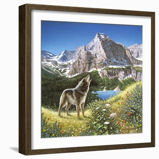 Alpine Chorus-John Van Straalen-Framed Giclee Print