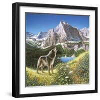 Alpine Chorus-John Van Straalen-Framed Giclee Print