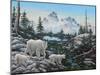Alpine Country-Jeff Tift-Mounted Giclee Print