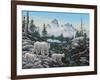 Alpine Country-Jeff Tift-Framed Giclee Print