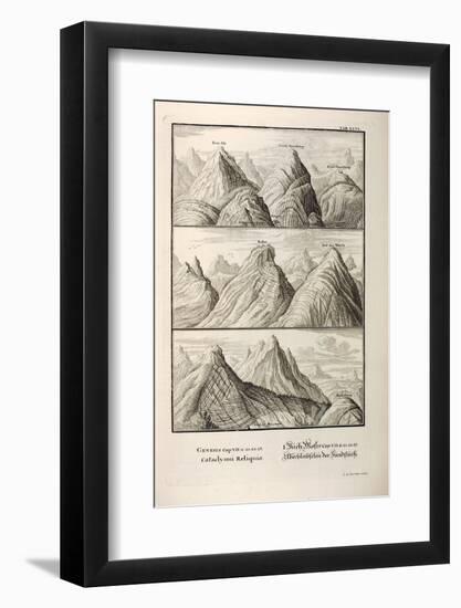 Alpine Geology Flood Evidence Scheuchzer.-Stewart Stewart-Framed Photographic Print