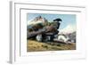 Alpine Hare, 1860-null-Framed Giclee Print