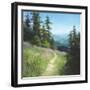 Alpine Hike-David Marty-Framed Giclee Print