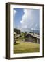 Alpine Huts at the Plateau of the Pralongia, St. Kassian, Val Badia, South Tyrol, Italy, Europe-Gerhard Wild-Framed Photographic Print