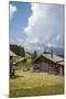 Alpine Huts at the Plateau of the Pralongia, St. Kassian, Val Badia, South Tyrol, Italy, Europe-Gerhard Wild-Mounted Photographic Print