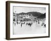 Alpine Ice Rink-null-Framed Premium Photographic Print