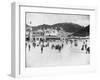 Alpine Ice Rink-null-Framed Premium Photographic Print