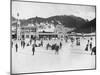 Alpine Ice Rink-null-Mounted Premium Photographic Print