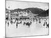 Alpine Ice Rink-null-Mounted Photographic Print