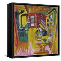 Alpine Kitchen, 1918-Ernst Ludwig Kirchner-Framed Stretched Canvas