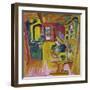 Alpine Kitchen, 1918-Ernst Ludwig Kirchner-Framed Giclee Print