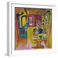 Alpine Kitchen, 1918-Ernst Ludwig Kirchner-Framed Giclee Print