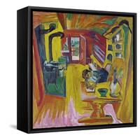 Alpine Kitchen, 1918-Ernst Ludwig Kirchner-Framed Stretched Canvas