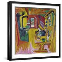 Alpine Kitchen, 1918-Ernst Ludwig Kirchner-Framed Giclee Print