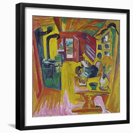 Alpine Kitchen, 1918-Ernst Ludwig Kirchner-Framed Giclee Print