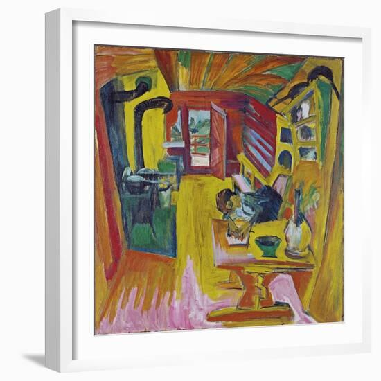 Alpine Kitchen, 1918-Ernst Ludwig Kirchner-Framed Giclee Print