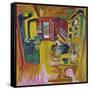 Alpine Kitchen, 1918-Ernst Ludwig Kirchner-Framed Stretched Canvas