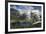 Alpine Lake and Mountain Peak, Sawtooth Nf, Idaho-Howie Garber-Framed Photographic Print