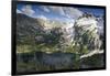 Alpine Lake and Mountain Peak, Sawtooth Nf, Idaho-Howie Garber-Framed Photographic Print