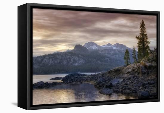 Alpine Lake Morning-Vincent James-Framed Stretched Canvas