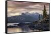 Alpine Lake Morning-Vincent James-Framed Stretched Canvas