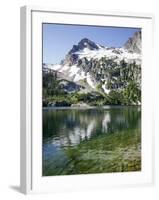 Alpine Lake, Sawtooth National Recreation Area, Idaho, USA-Jamie & Judy Wild-Framed Photographic Print