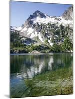 Alpine Lake, Sawtooth National Recreation Area, Idaho, USA-Jamie & Judy Wild-Mounted Photographic Print