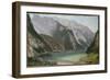 Alpine Lake-Frederic Edwin Church-Framed Giclee Print