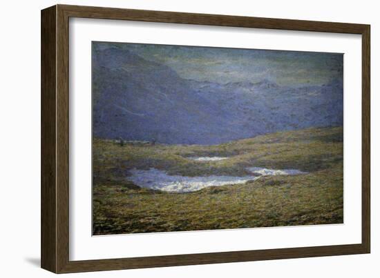 Alpine Landscape, 1890-1910-Emilio Longoni-Framed Giclee Print