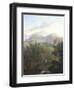 Alpine Landscape-Wolfgang-adam Topffer-Framed Premium Giclee Print