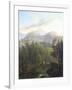 Alpine Landscape-Wolfgang-adam Topffer-Framed Giclee Print