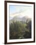 Alpine Landscape-Wolfgang-adam Topffer-Framed Giclee Print